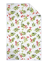 Load image into Gallery viewer, RTS / Holly: White Double-Sided Hand Towel