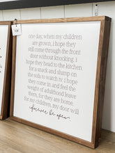 Load image into Gallery viewer, RTS / One Day When My Children, 25x25