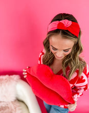 Load image into Gallery viewer, RTS / Red + Pink Structured Headband 