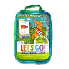 Load image into Gallery viewer, RTS / Let&#39;s Go!: Activity &amp; Coloring Kit - Robo Dinos