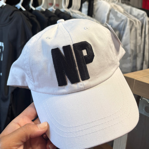 RTS / NP Pigment Dyed Puff Embroidered Hat, white