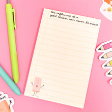 Load image into Gallery viewer, RTS / Influence Of A Good Teacher Notepad