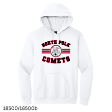 Load image into Gallery viewer, RTS / North Polk Logo Circle+Stripes, hoodie