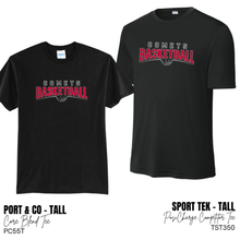 Load image into Gallery viewer, MTO / Comet Basketball Arched Outline, tall options