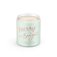 Load image into Gallery viewer, RTS / Merry &amp; Bright Candle, 8oz
