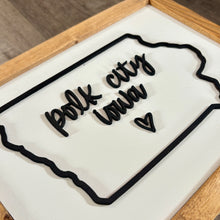 Load image into Gallery viewer, RTS / Polk City, Iowa Sign