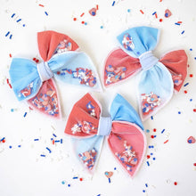 Load image into Gallery viewer, RTS / Mesh Shaker Bow - Yankee Doodle: Small