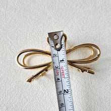 Load image into Gallery viewer, RTS / Metal Bow Claws Clip, gold