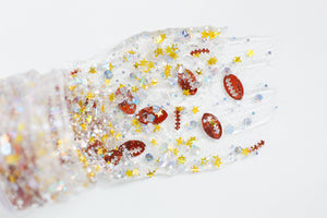 RTS / Football Hair Glitter