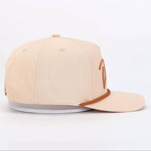 Load image into Gallery viewer, RTS / Dad Embroidered Trucker Hat, tan