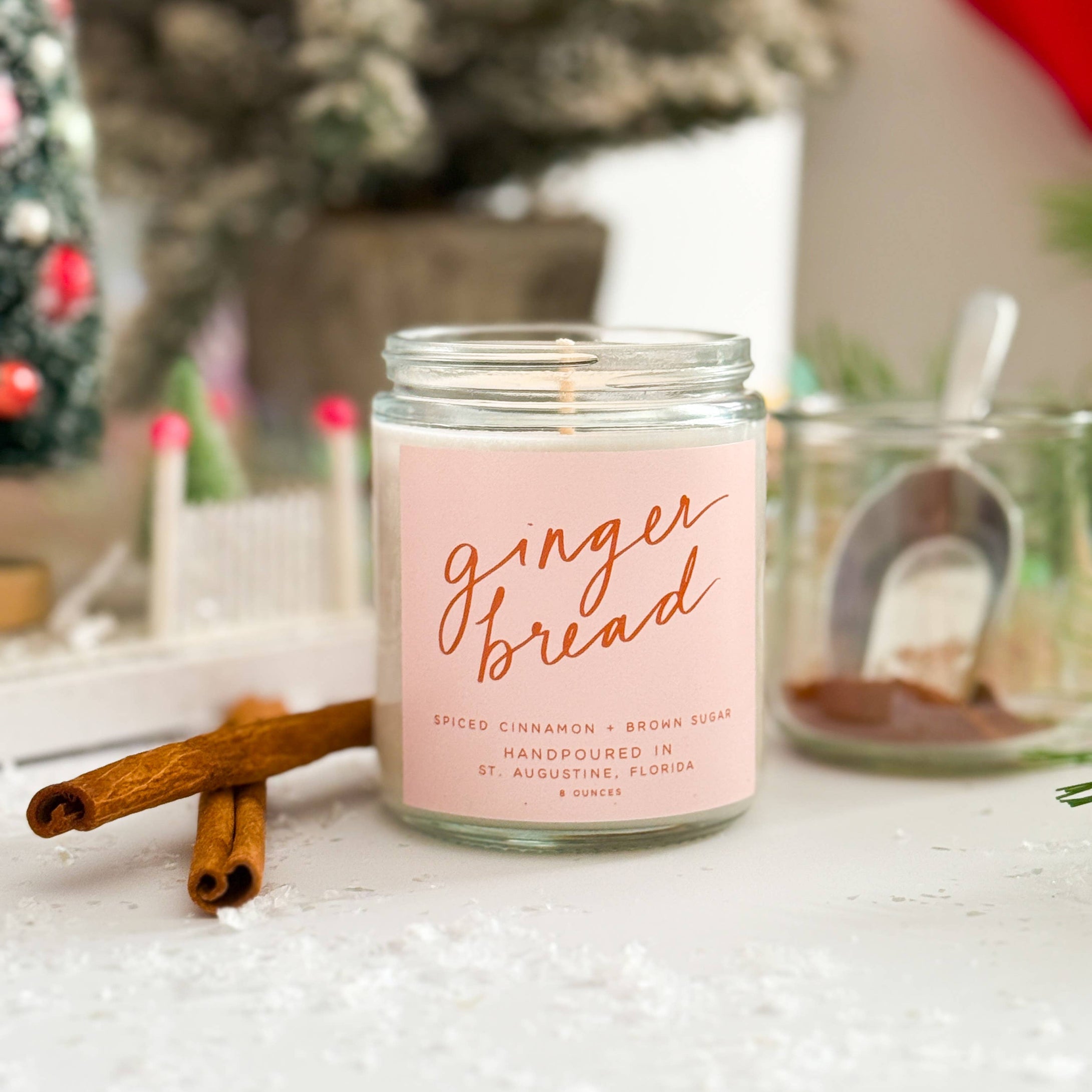 RTS / Gingerbread Candle, 8oz