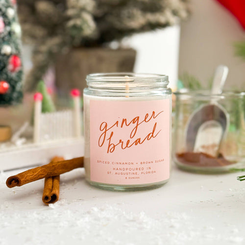 RTS / Gingerbread Candle, 8oz