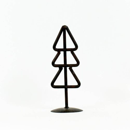 RTS / Mini Metal Christmas Tree, black