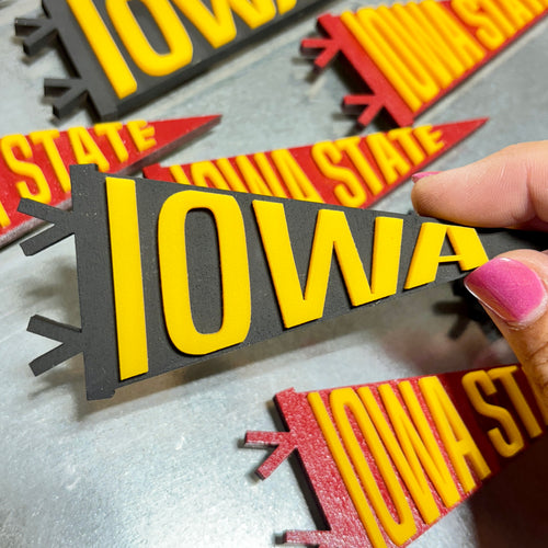 RTS / Iowa + Iowa State Magnets