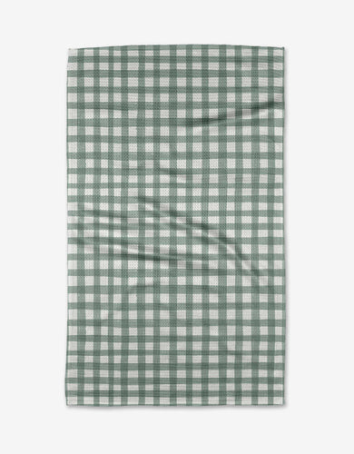 Geometry / Picnic Gingham Tea Towel