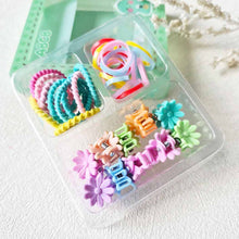 Load image into Gallery viewer, RTS / Assortment Set of Hair Ties and Clips
