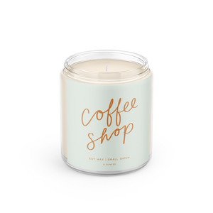 RTS / Coffee Shop - 8oz Soy Candle