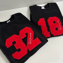 Load image into Gallery viewer, PRE-ORDER | Custom Raggy Crewneck, number