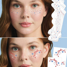 Load image into Gallery viewer, RTS / Fourth of July Freckle Tattoos