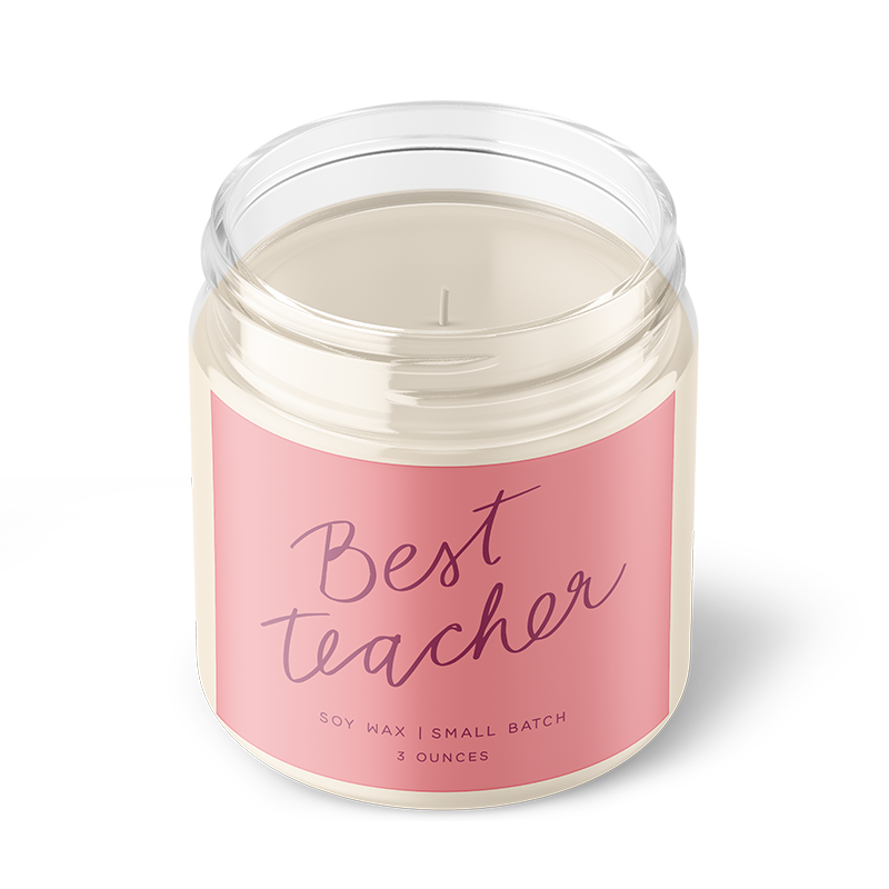 RTS / Best Teacher Candle, 3oz