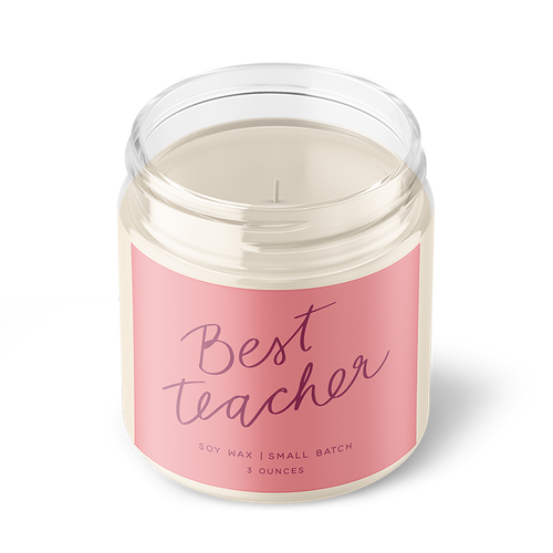 RTS / Best Teacher Candle, 3oz