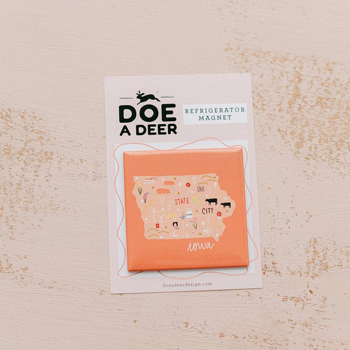 Iowa Refrigerator Magnet