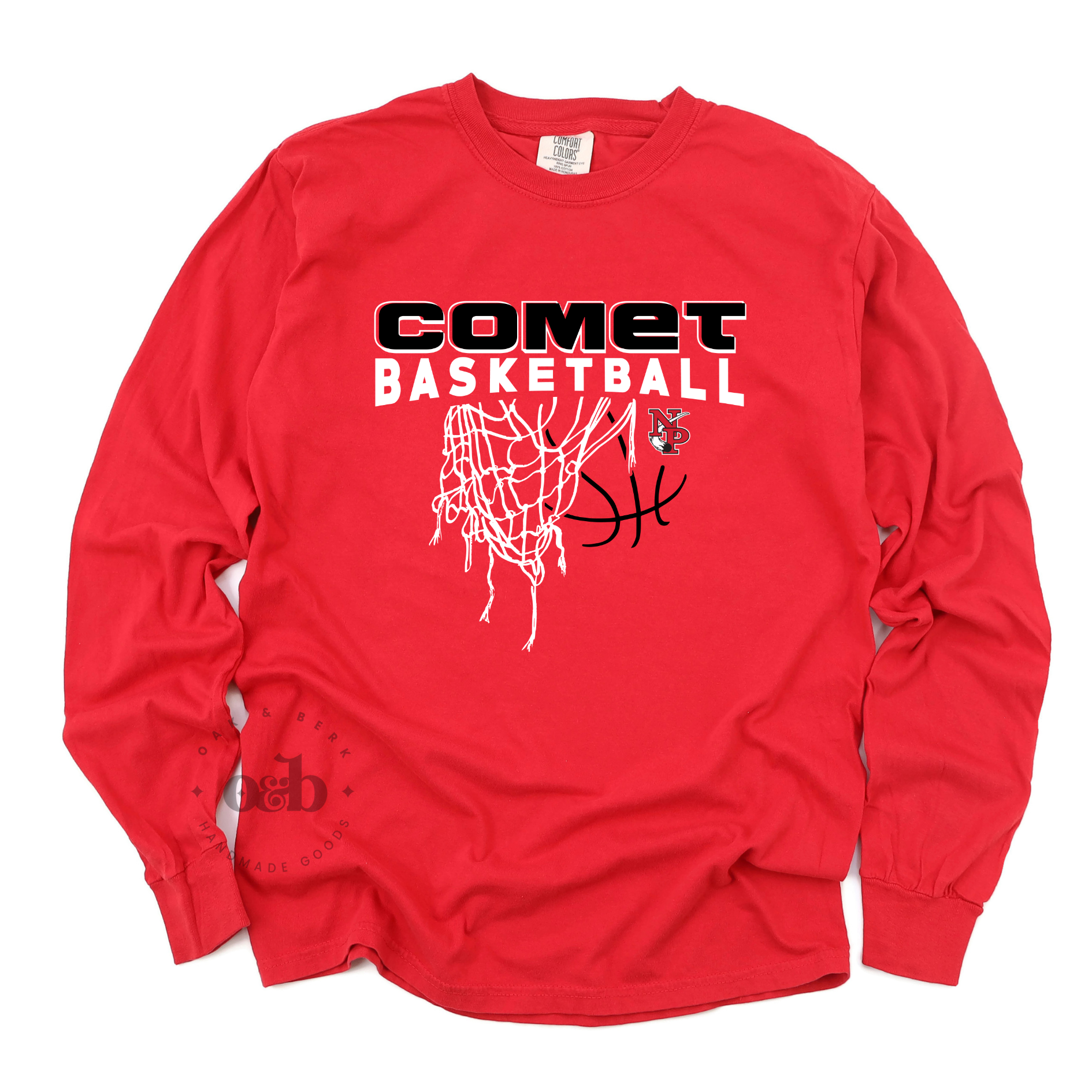 RTS / Comet Basketball + Net, long sleeve tee