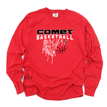 Load image into Gallery viewer, RTS / Comet Basketball + Net, long sleeve tee