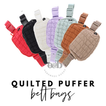 Load image into Gallery viewer, Quilted Puffer Bag