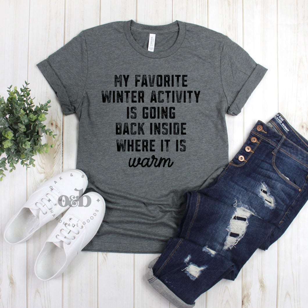 RTS / Favorite Winter Activity