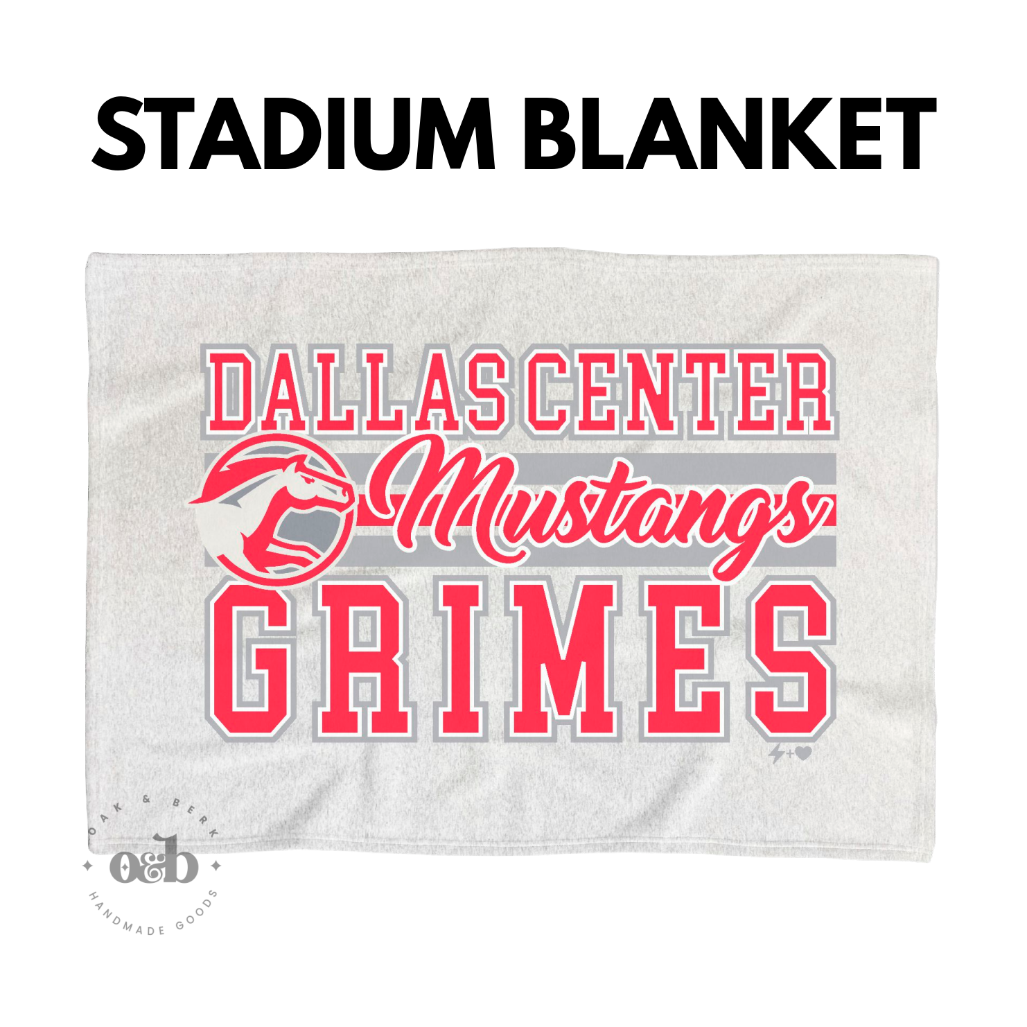 PRE-ORDER | Dallas Center-Grimes Blanket