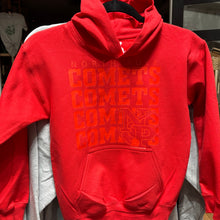 Load image into Gallery viewer, RTS / Comets red/red Hoodie