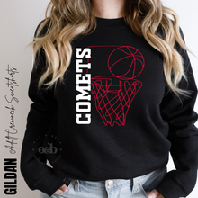 Load image into Gallery viewer, RTS / Comet Basketball Line Art, crewneck