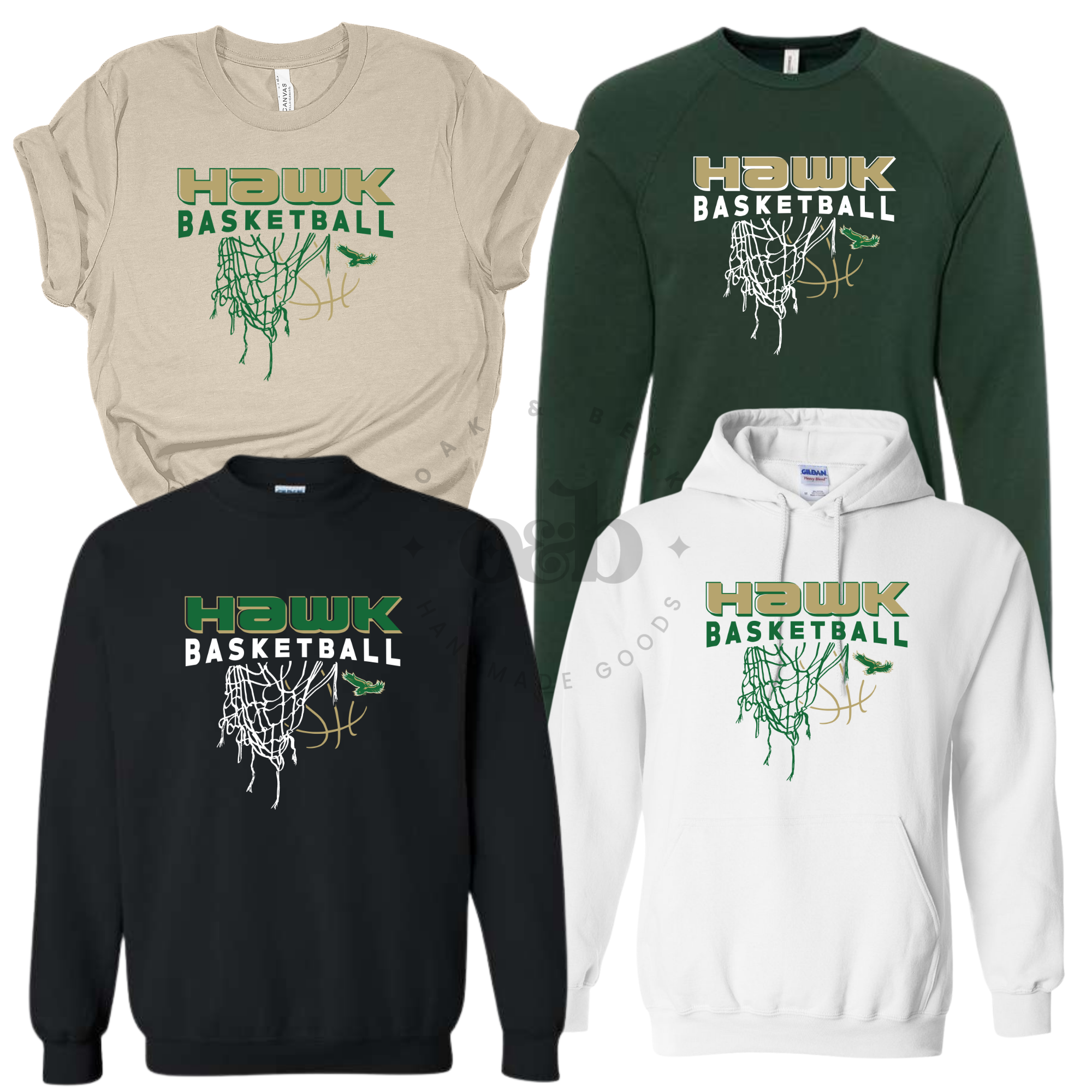 MTO / Hawk Basketball + Net {youth+adult}