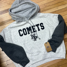 Load image into Gallery viewer, MTO / Comets NP, colorblock crop hoodie