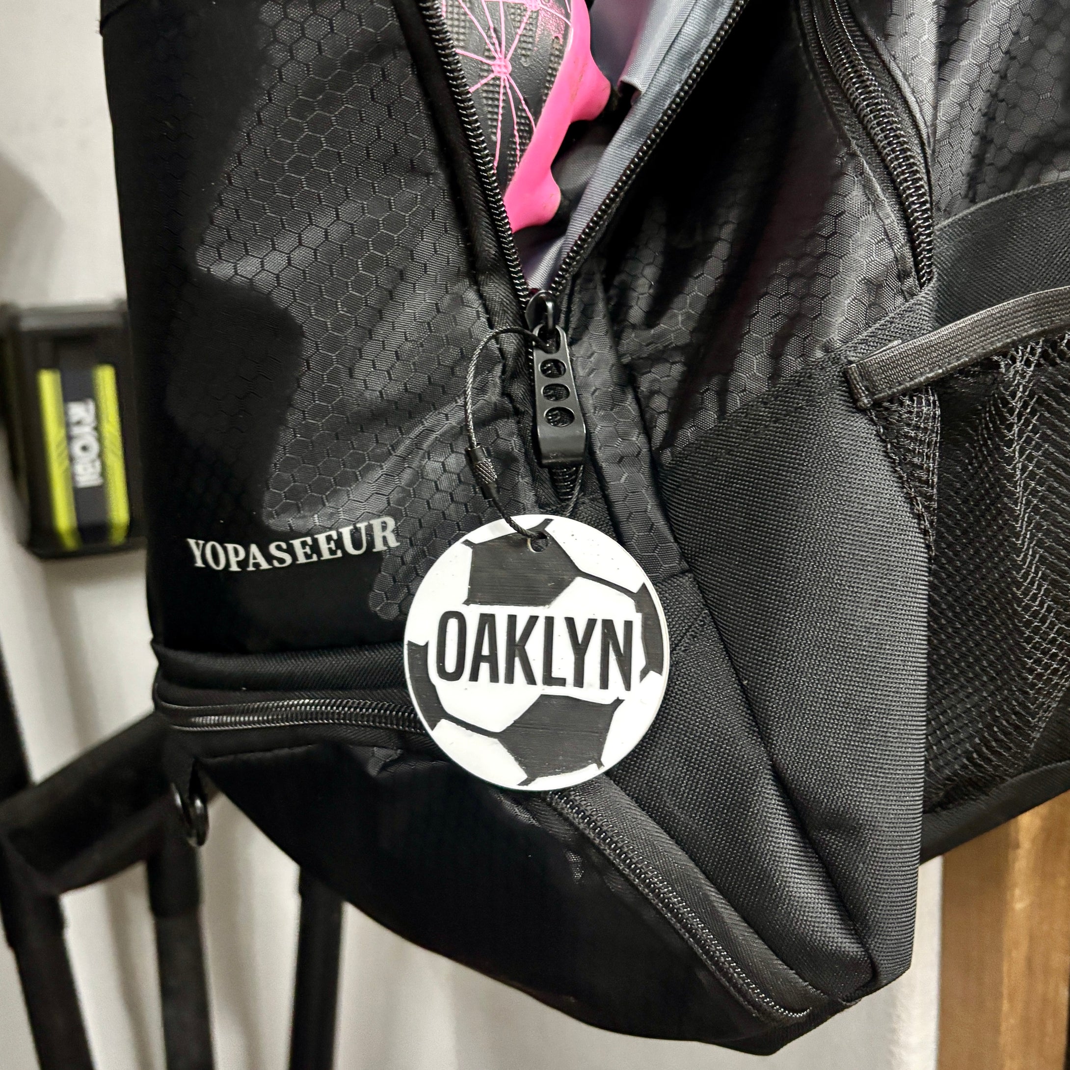 MTO / Soccer Bag Tags