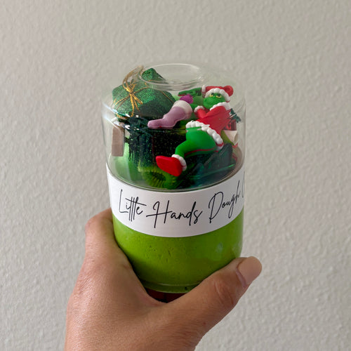 RTS / Playdoh Jar, grinch
