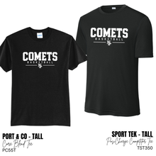 Load image into Gallery viewer, MTO / B&amp;W Comets Basketball, tall options
