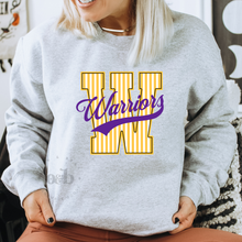 Load image into Gallery viewer, MTO / Waukee Warriors Striped, softstyle