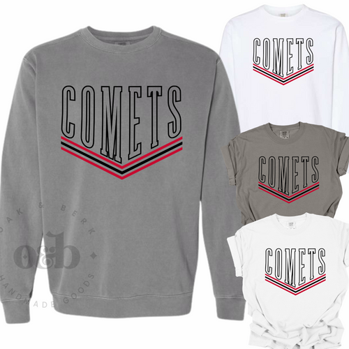MTO / Comets Outline + Arrows