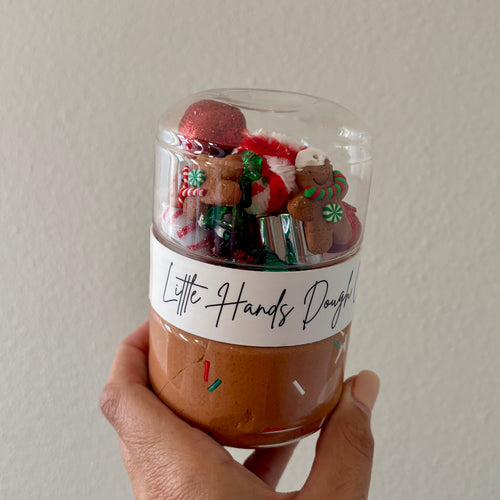 RTS / Playdoh Jar, gingerbread