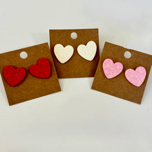 Load image into Gallery viewer, RTS / Embossed Heart Studs