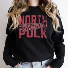 Load image into Gallery viewer, RTS / North Polk Comets Grunge FC, softstyle