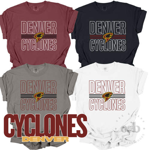 MTO / Denver Cyclones Outline, adult