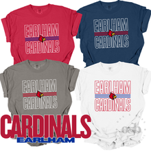 Load image into Gallery viewer, MTO / Earlham Cardinals Outline, adult