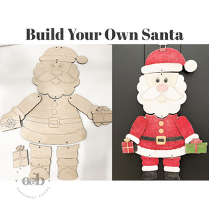$5 Deal / DIY Kit - Build Your Own Santa