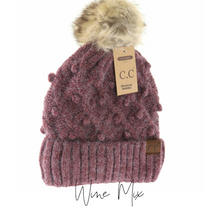 Load image into Gallery viewer, RTS / ADULT Bobble Pom Beanies