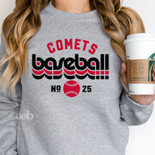 Load image into Gallery viewer, MTO / Retro Comet Baseball, sweatshirts