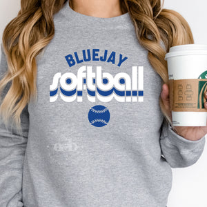 MTO / Retro Bluejay Softball, sweatshirts