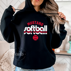 MTO / Retro Mustang Softball, sweatshirts
